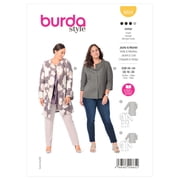 Burda Sewing Pattern 6034 Jackets, Coats 18-28 44-54