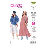 Burda Sewing Pattern 6040 Dresses, Tunics, Tops 8 -18 34 - 44