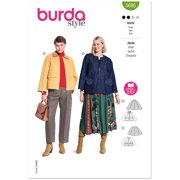 Burda Style Sewing Pattern 5695 -Misses Jackets, Size A 10-22