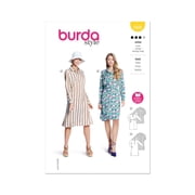 Burda Paper Sewing Pattern 5826 - Dresses for Women