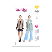 Burda Paper Sewing Pattern 5827 - Waistcoats for Women