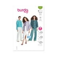 thumbnail image 1 of Burda Style Sewing Pattern 5830 - Misses' Jacket, Size: A (8-22), 1 of 15