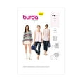 thumbnail image 1 of Burda Style Sewing Pattern 6234 - Misses' Tops with Variations, Size: A (8-10-12-14-16-18), 1 of 4