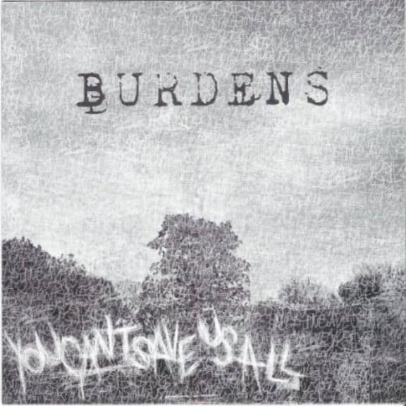 Burdens - You Can't Save Us All - Rock - Vinyl [7-Inch]