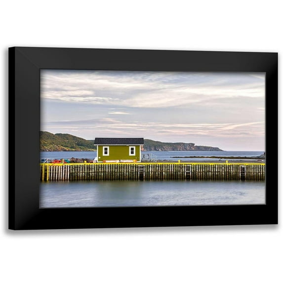 Burdick, Chuck 14x11 Black Modern Framed Museum Art Print Titled - Quiet Morning