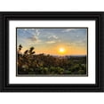 thumbnail image 1 of Burdick, Chuck 24x17 Black Ornate Wood Framed with Double Matting Museum Art Print Titled - Sea Grapes at Sunset, 1 of 4