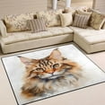 thumbnail image 1 of Burdine Cat Area Rug Washable 80 x 58 Floor Carpet Mat Non Slip for Bedroom Living Room Home Decor, 1 of 7