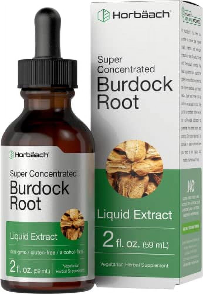 Burdock Root Tincture 2 fl oz Alcohol Free Vegetarian Non GMO Gluten Free Liquid Extract by Horbaach b923ffa8 246a 4224 9cca c9779e6ad609.69892895d83751690841c7142820497f