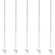 Burette, Borosilicate Glass with PTFE Stopcock, 50ml capacity. Pack of 5.