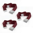 thumbnail image 1 of Burgandy Lap Bench Seat Belt Kit for 1974-1983 Jeep Cherokee Airplane 2 Point - 3 Belts, 1 of 1