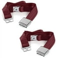 thumbnail image 1 of Burgandy Lap Bucket Seat Belt Kit for 1962-1980 Triumph Spitfire Airplane 2 Point - 2 Belts, 1 of 1