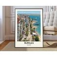 thumbnail image 1 of Burgas Bulgaria Black Sea Poster, Unframed Paper Poster 16x20in, 1 of 4