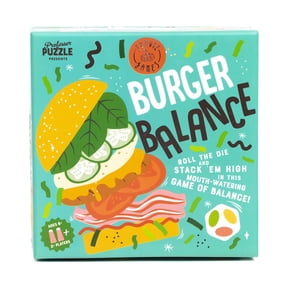 Burger Balance Stacking Game