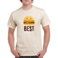 thumbnail image 1 of Burger Best Friends Petparent T-Shirt Men -Smartprints Designs, Male Small, 1 of 5