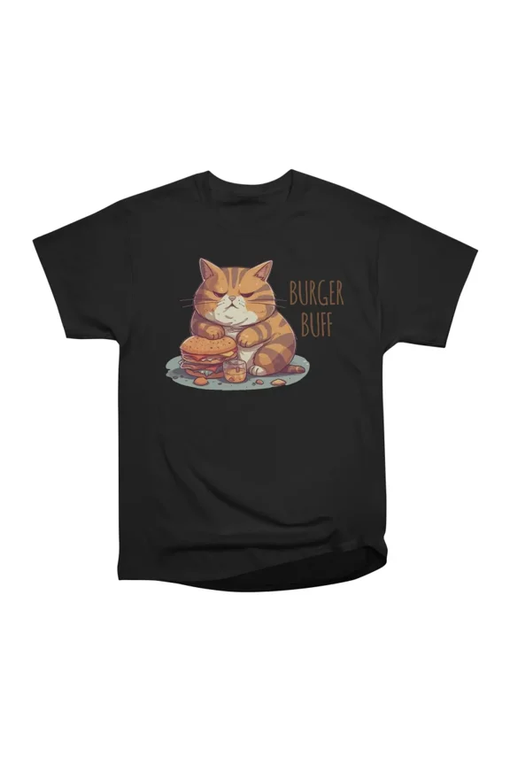 Burger Buff T-Shirt Tee Gift For Him Merch For Her Apparel For Friend
