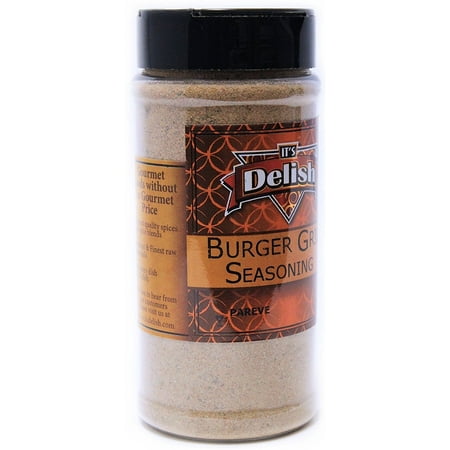 Burger Grill Seasoning by It's Delish, 11 oz. Large Jar