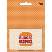 Burger King $15 Gift Card