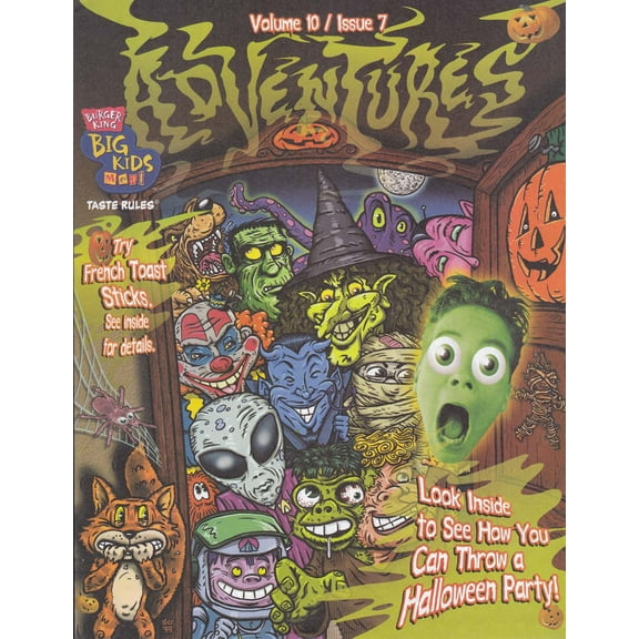 Burger King Adventures (Vol. 10) #7 VF ; BK Comic Book