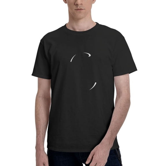 Burger King Logo Men'S Basic Short Sleeve T-Shirt Fad Black Small