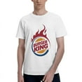thumbnail image 1 of Burger King Logo Men'S Basic Short Sleeve T-Shirt Fad White 4x-Large, 1 of 8