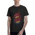 thumbnail image 1 of Burger King Logo Men'S Basic Short Sleeve T-Shirt Fashionable Black Small, 1 of 8