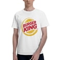 thumbnail image 1 of Burger King Logo Men'S Basic Short Sleeve T-Shirt Fashionable White Xx-Large, 1 of 8