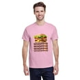 thumbnail image 1 of Burger King Whopper Funny Fast Food Fan Retro Graphic Unisex T-Shirt, for men & women, up to size 5XL, 1 of 3