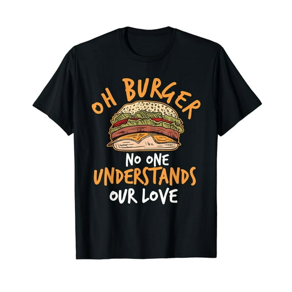 Burger Lovers Fast Food Snacks Hamburger T-Shirt