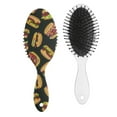 thumbnail image 1 of Burger-Lovers Hair Styling Brush - Scalp Massage Paddle Brush for Frizz Control & Hair Loss Prevention, Durable Design for Daily Use, 1 of 5