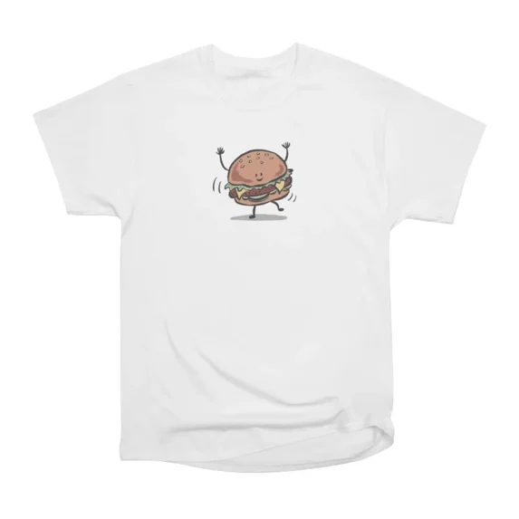 Burger Man by Manly design T-Shirt Tee Gift For Him Merch For Her ...