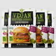 thumbnail image 1 of Creative Pea Beeffree Burger Dry Mix – Just Add Water & Oil, 4-Pack (65g Each), Makes ~1 kg (2 lb) Prepared Food, Plant-Based, Gluten-Free, 1 of 6