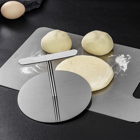 Burger Press, DIY Tortilla Maker DIY Homemade with Handle, Multipurpose Tortilla Press, Grill Press for Flatbread Pancakes Paninis Baking Steak