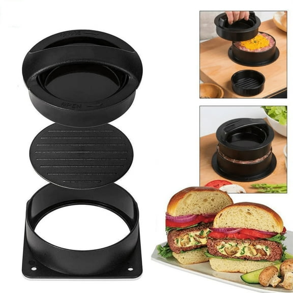 Burger Press Patty Maker Meat Press ABS Material Kitchen Burger Patty Press