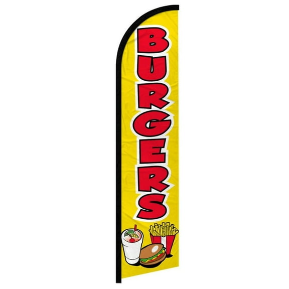 Burgers Windless Banner Flag