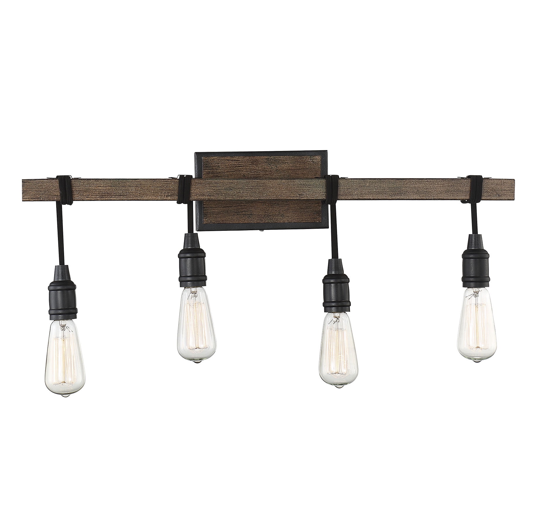 Durango Nickel 4-Light Cylinder Vanity Fixture