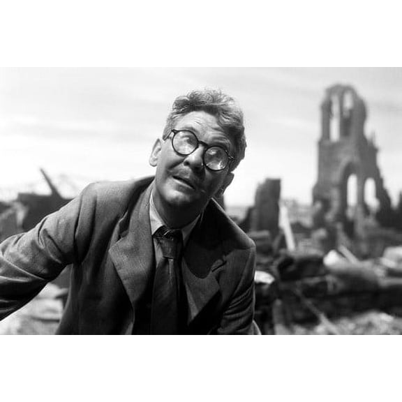Burgess Meredith in The Twilight Zone Time Enough At Last episode 24x36 Poster