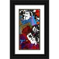 thumbnail image 1 of Burghardt, James 11x18 Black Ornate Wood Framed with Double Matting Museum Art Print Titled - Trace Elements II, 1 of 4