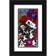thumbnail image 1 of Burghardt, James 11x18 Black Ornate Wood Framed with Double Matting Museum Art Print Titled - Trace Elements I, 1 of 4