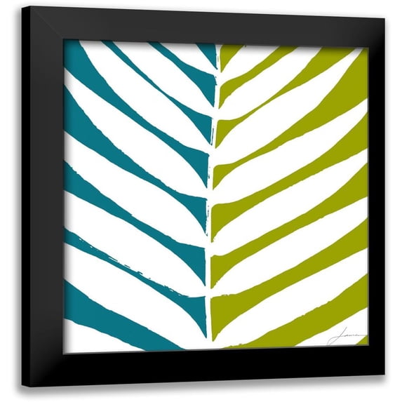 Burghardt, James 12x12 Black Modern Framed Museum Art Print Titled - Duo Stem IV