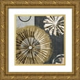 thumbnail image 1 of Burghardt, James 12x12 Gold Ornate Wood Framed with Double Matting Museum Art Print Titled - Outburst Tiles IV, 1 of 4
