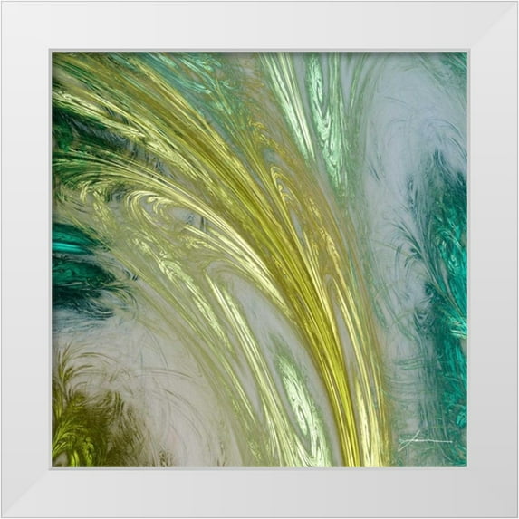 Burghardt, James 12x12 White Modern Wood Framed Museum Art Print Titled - Altitude II