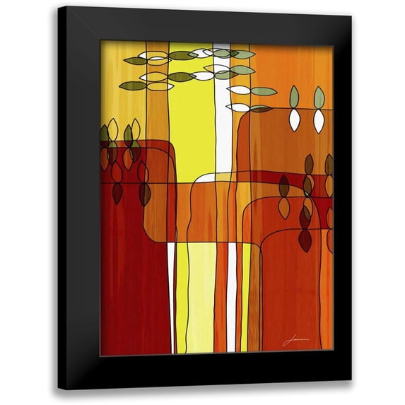 Burghardt, James 12x14 Black Modern Framed Museum Art Print Titled - Uplift I