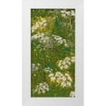 thumbnail image 1 of Burghardt, James 14x24 White Modern Wood Framed Museum Art Print Titled - Scattered Lace Panel I, 1 of 4