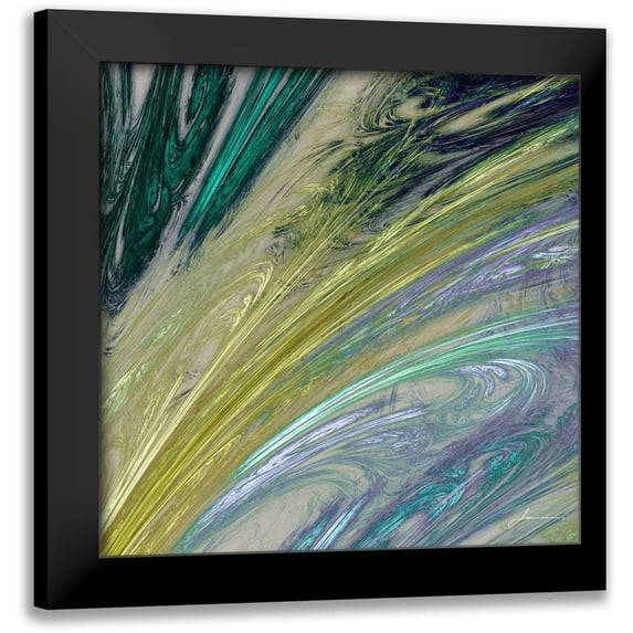 Burghardt, James 15x15 Black Modern Framed Museum Art Print Titled - Altitude I