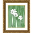 thumbnail image 1 of Burghardt, James 15x18 Gold Ornate Wood Framed with Double Matting Museum Art Print Titled - Oasis IV, 1 of 4