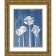 thumbnail image 1 of Burghardt, James 19x24 Gold Ornate Wood Framed with Double Matting Museum Art Print Titled - Oasis II, 1 of 4