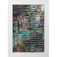 thumbnail image 1 of Burghardt, James 23x32 White Modern Wood Framed Museum Art Print Titled - Stack II, 1 of 4