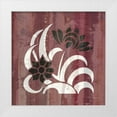 thumbnail image 1 of Burghardt, James 26x26 White Modern Wood Framed Museum Art Print Titled - Glyphic Tiles I, 1 of 4