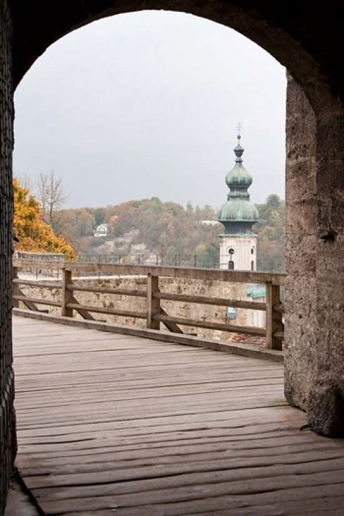 Burghausen Castle Germany Canvas Art - Michael DeFreitas DanitaDelimont (24 x 36)