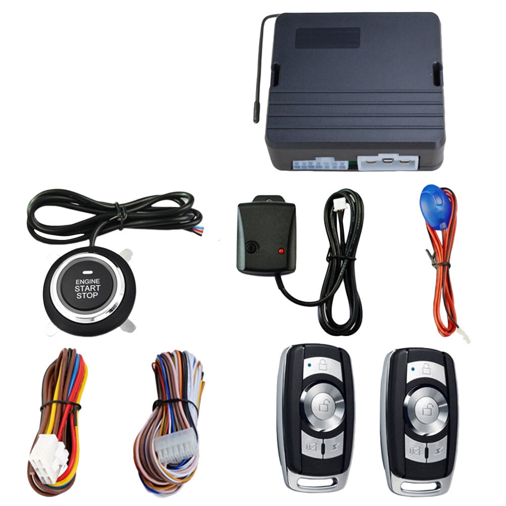 Burglar Alarm One Button Engine Start Universal Car Vehicle Vibration